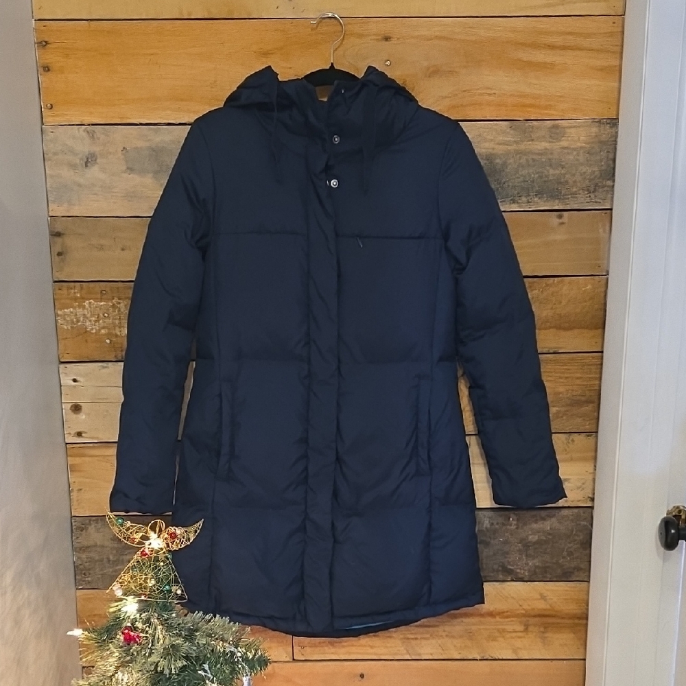 GAP Women's Blue Puffer Jacket, Size Small, GUC